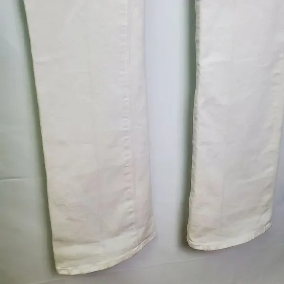 Paige White Hourglass High Rise Boot Jeans Size 29 - Picture 6 of 9